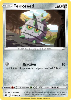 Ferroseed 123/185 Common card from Vivid Voltage