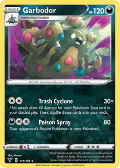 Garbodor 111/185 Rare card from Vivid Voltage