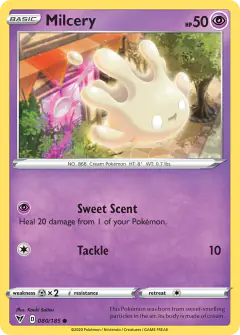 Milcery 080/185 Common card from Vivid Voltage