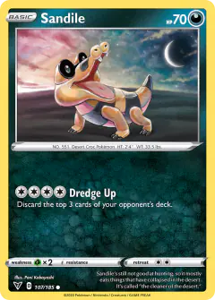 Sandile 107/185 Common card from Vivid Voltage