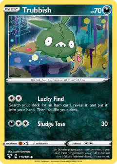 Trubbish 110/185 Common card from Vivid Voltage