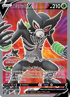 Zarude V 167/185 Rare Ultra card from Vivid Voltage