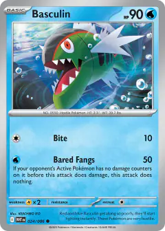 Basculin 024/086 Common card from White Flare