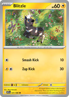 Blitzle 031/086 Common card from White Flare