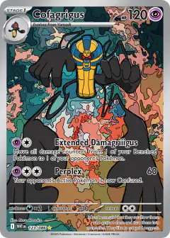 Cofagrigus 123/086 Illustration Rare card from White Flare