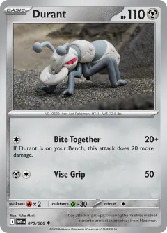 Durant 070/086 Uncommon card from White Flare
