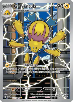 Galvantula 117/086 Illustration Rare card from White Flare
