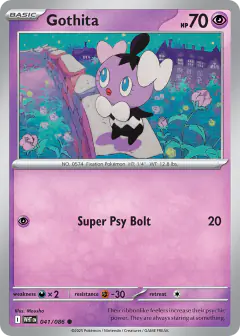 Gothita 041/086 Common card from White Flare
