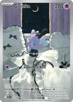 Gothita 124/086 Illustration Rare card from White Flare