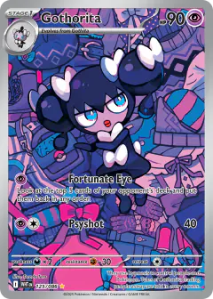 Gothorita 125/086 Illustration Rare card from White Flare