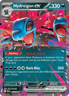 Hydreigon ex 067/086 Double Rare card from White Flare