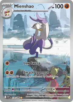 Mienshao 134/086 Illustration Rare card from White Flare