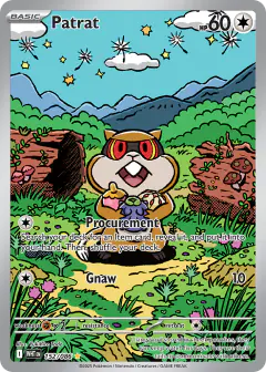 Patrat 152/086 Illustration Rare card from White Flare