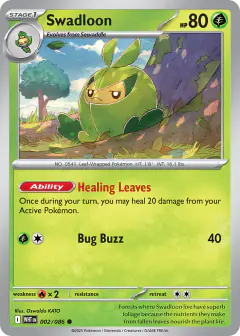Swadloon 002/086 Common card from White Flare