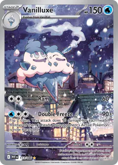 Vanilluxe 113/086 Illustration Rare card from White Flare