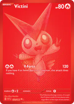 Victini 172/086 Rare card from White Flare