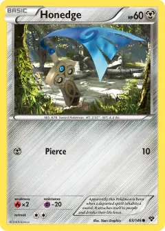 Honedge 83/146 Common card from XY Base