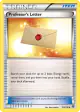 Professor's Letter 123/146 Uncommon card from XY Base