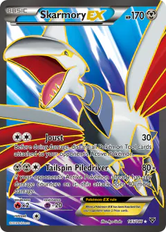 Skarmory-EX 145/146 Rare Ultra card from XY Base
