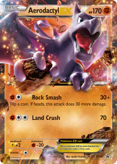 Aerodactyl-EX XY97 Promo card from XY Black Star Promos