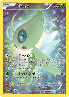 Celebi XY111 Promo card from XY Black Star Promos