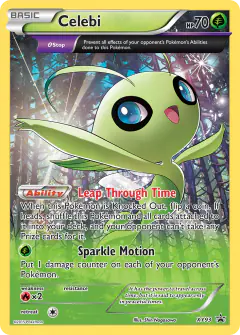 Celebi XY93 Promo card from XY Black Star Promos