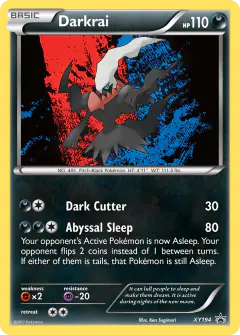 Darkrai XY194 Promo card from XY Black Star Promos