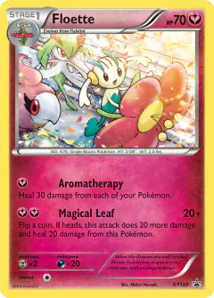 Floette XY139 Promo card from XY Black Star Promos