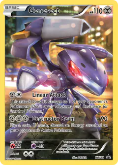 Genesect XY119 Promo card from XY Black Star Promos