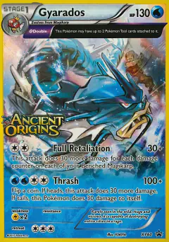 Gyarados XY60 Promo card from XY Black Star Promos