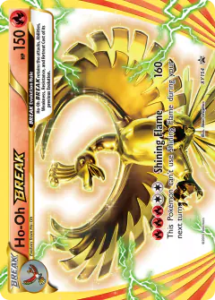 Ho-Oh BREAK XY154 Promo card from XY Black Star Promos