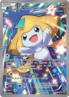 Jirachi XY67a Promo card from XY Black Star Promos