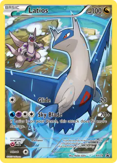 Latios XY79 Promo card from XY Black Star Promos