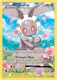 Magearna XY186 Promo card from XY Black Star Promos