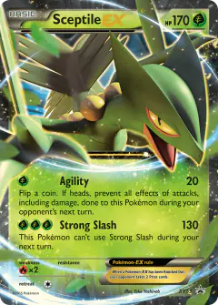 Sceptile-EX XY53 Promo card from XY Black Star Promos