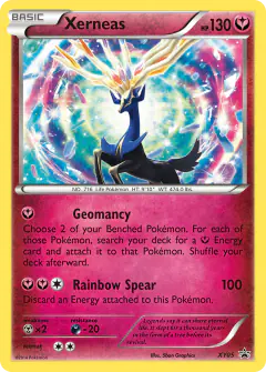 Xerneas XY05 Promo card from XY Black Star Promos