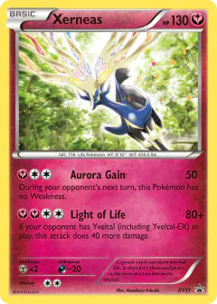 Xerneas XY31 Promo card from XY Black Star Promos
